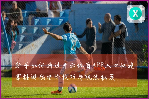 新手如何通过开云体育APP入口快速掌握游戏进阶技巧与玩法秘笈